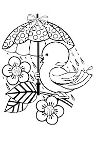 ز تعلم مسحة صورةطفل يحمل مظله مطر للتلوين Pleasantgroveumc Net