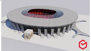 Minden stadionnak van egy teljes befogadóképessége. Puskas Arena Budapest 3d Warehouse