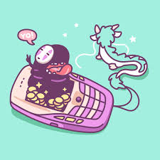 Nokia Series Ghibli On Behance Ghibli Studio Ghibli Cute Art