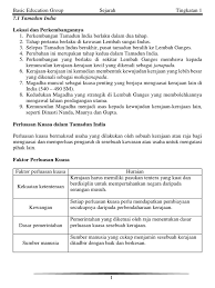 Faktor perluasan kuasa tamadun india. T1 B7 Sj