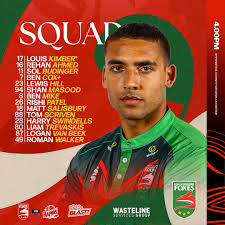 𝗥𝗘𝗧𝗨𝗥𝗡 𝗢𝗙 𝗧𝗛𝗘 𝗠𝗜𝗞𝗘 🎤 Benny's back in contention as the  Foxes have an immediate opportunity to bounce back this afternoon against  Worcestershire Rapids. 🌊 𝗣𝗿𝗲𝘃𝗶𝗲𝘄: 👉 foxeslccc.com/Rapids-Preview  𝗧𝗶𝗰𝗸𝗲𝘁𝘀: 👉 foxeslccc.com ...