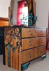 Diy Hand Painted Furniture Refurbishedfurniture Hand Painted Furniture Painted Furniture Funky Furniture