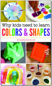 Colors And Shapes Learning Colors Learning Shapes Shape Activities Preschool