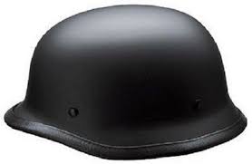 German Style Skull Cap Helmet Motorcycle Open Face Matt Black Approved New Motorcycle Helmets Half Helmet Harley Helmets
