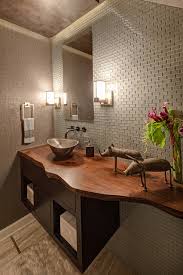 Live edge bathroom vanity countertop. Live Edge Bathroom Counter Eclectic Bathroom Chicago By Fredman Design Group Houzz Au