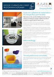 We are a privately owned company and have been present in the market since 1992. Office Furniture First Catalogue By Anna Issuu