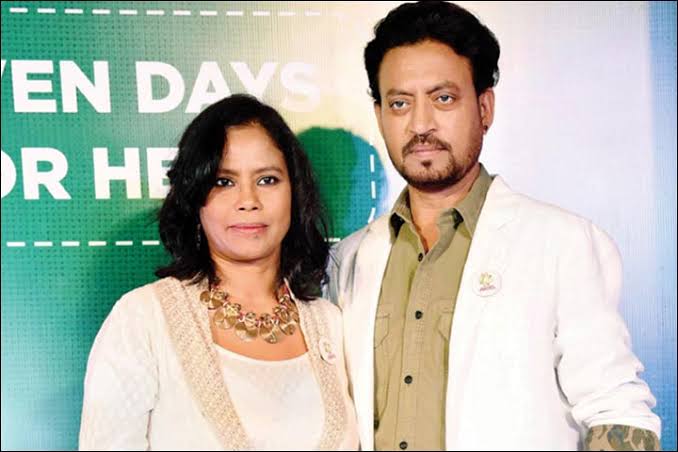 Image result for irfan kahn wife pic"