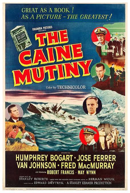 The Caine Mutiny - 1954 - Vintage Movie Poster | eBay