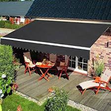 Amazon De Empasa Gelenkarmmarkise Markise Sonnenmarkise Sonnenschutz Viele Farben Und Grossen Wahlbar Alu Polyester Sonnenschutz Terrasse Markise Sonnenmarkise
