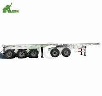 20FT Double Chassis Container Skeleton Interlink Road Train Trailer