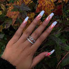 Domyenn On Twitter Fall Flame Acrylicnails Best Acrylic Nails Pretty Acrylic Nails Cute Acrylic Nails