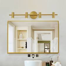 Buy wall mounted bathroom vanities online at thebathoutlet � free shipping on orders over $99 � save up to 50%! Cylinder Bathroom Vanity Lighting Traditional Metal 2 3 4 Light Led Brass Wall Mount Lamp Beautifulhalo Com