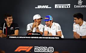 Fighting for the title with fellow briton george russell. Fernando Alonso Lewis Hamilton George Russell Lando Norris George Russell And Lando Norris Photos Zimbio