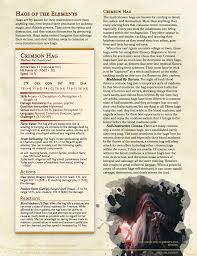 New Monsters Spells Elemental Hags Dnd Unleashed A Homebrew Expansion For 5th Edition Dungeons And Dragons