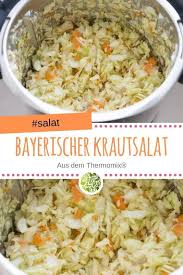 Bayerischer Krautsalat Mit Dem Thermomix Rezept Bayerischer Krautsalat Krautsalat Thermomix Salat