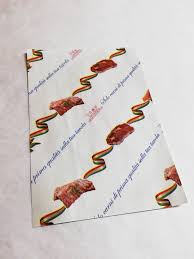 Carta accoppiata 60 grammi formato cm 25x37 carta accoppiata 60 grammi formato cm 37x50 cartone da 25 kg Carta Macelleria Formacart