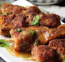 You must be from around the pittsburgh area. City Chicken Recipe Tender Cubed Pork Skewers A Gouda Life