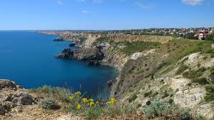 Одно из живописнейших мест крыма — мыс фиолент расположен между севастополем и балаклавой. Plyazh Carskoe Selo Na Myse Fiolent Karta Foto Video Opisanie