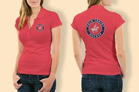 Free Woman Polo Shirt Mockup Free Woman Polo Shirt Mockup Psd Fashion Polo Shirt Women T Shirts For Women Polo T Shirt Design