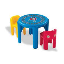 A fun, bouncy house design offers a large area for several children and a fun slide. Little Tikes Thomas Friends Classic Table Chairs Set Amazon Toys Games Classic Table Kids Table And Chairs Table And Chairs