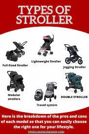 What Are The Different Types Of Strollers Stroller Modular Stroller Travel System Stroller
