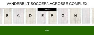 Soccer Seating Chart Vanderbilt University Athletics