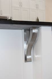 Large Stainless Steel Brackets Architectural Corbels Modern Decorative Countertop Overhang Glass Shelves Rustic Floating Shelves Stainless Steel Countertops