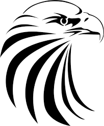 Black And White Eagle Painting Eagle Bird Stencils Stencilease Com Bird Silhouette Art Eagle Painting Bird Stencil