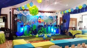 Around The World Themed Stage Decor