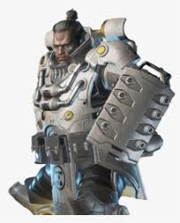 Now, it's a very different story, and every match will see several gibraltars running around, throwing down domes and bombardments and making things very difficult for their enemies. Gibraltar Apex Legends Legendary Skins Hd Png Download Kindpng