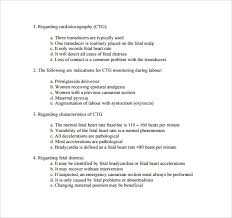 Sample Heart Rate Chart Template 10 Free Documents