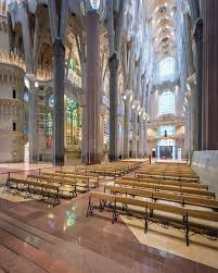 Interior De La Sagrada Familia Arquitectura Catedral Sagrada Familia Gaudi