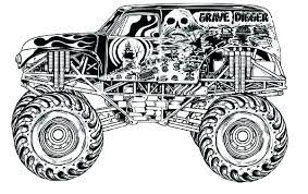 Grave digger monster truck coloring pages printable. Pin On Robots Santi