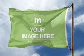 What S Wrong With This Flag Image Why Does It Look So Weird Maybe It S Because We Re Always Used To Seeing Flags Attached To T Mockup Online Mockup Generator