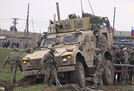 Syria is one of the larger states of western asia and has its capital in damascus. Us Troops Clash With Pro Government Group In Northeast Syria