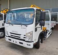 ISUZU New Diesel Crane Truck with High Loading Capacity Manual Transmission  and Folding Boom for Tow Trucks & Wreckers