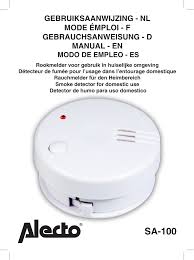 Generally, the beep is shorter and not as strong as if the detector is going off. Alecto Sa 102 User Manual Manualzz