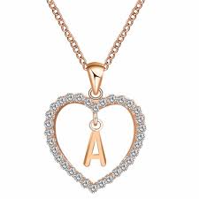 Letters saved by sriram logo wallpaper hd, alphabet wallpaper, heart wallpaper, . Buy 26 Letter Name Necklaces Pendant For Girl Fashion Long Chain Heart Necklaces At Affordable Prices Free Shipping Real Reviews With Photos Joom