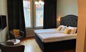 The rooms offer air conditioning, and getting online is possible, as free wifi is available, allowing you to rest and refresh with ease. Hotel Karlskrona First Hotel Statt By The City Square
