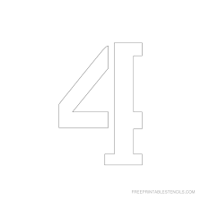 3 inch number stencils printable free. Printable 3 Inch Number Stencil 4 Number Stencils Stencils Stencils Printables