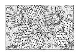 The inspirational coloring book from growing play digital download includes 25 simple coloring pages with inspirational messages. Abundance Of Pineapples Adult Coloring Page Favecrafts Com