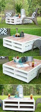 Garden Coffee Table Pallet Furniture Outdoor Pallet Diy Pallet Outdoor