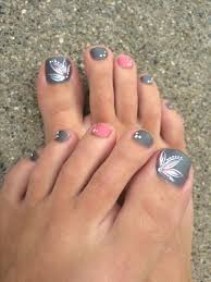 Diseños de uñas para pies fáciles. Unas Decoradas De Los Pies Elegantes Faciles Y Bonitas 2019 Disenos De Unas Pies Disenos De Unas Disenos Para Unas Del Pie