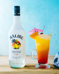 1/2 oz grenadine or maraschino cherry juice · 2 oz orange juice · 4 oz pineapple juice · 1 1/2 oz malibu · ginger ale, as desired · pineapple and maraschino cherries . 10 Top Malibu Drinks To Try A Couple Cooks