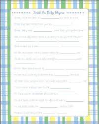 Freebie Friday Nursery Rhyme Printable Baby Shower Game Boy Printable Baby Shower Games Storybook Baby Shower Printable Baby Shower Games Boy