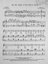 145 108 By The Light Of The Silvery Moon Song Levy Music Collection