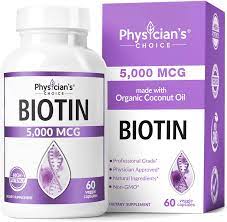 Garlic juice and coconut oil to fight hair loss. Buy Biotin 5000 Mcg Vitamin B7 With Coconut Oil Natural Biotin Supplement For Hair Growth Nail Skin Health Vegan Non Gmo Skin Hair And Nail Vitamins