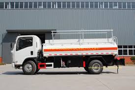 Download High Efficiency 5000l Elf Refuel Tanker Truck Isuzu Oil Tank Truck Parts Powerstar Trucks