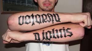 Was i being judgmental or condemning? 24 Decorative Ambigram Tattoos For 2013