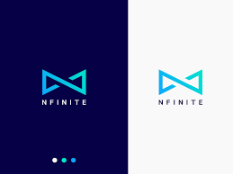 N Finite Letter N Logo Exploration W Infinity Symbol Text Logo Design Infinity Symbol Design N Letter Design